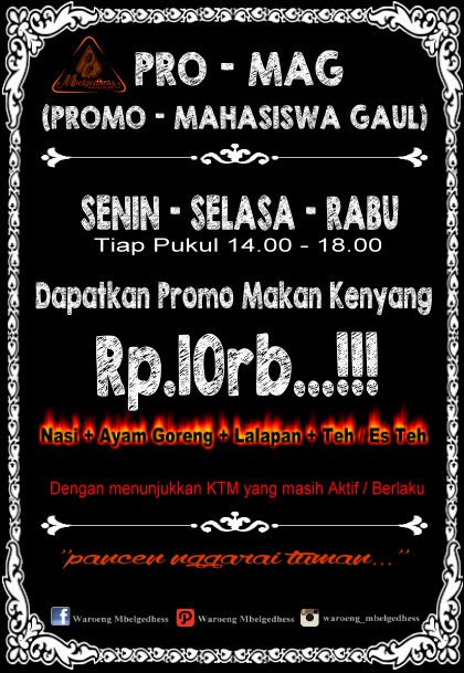 jangan lupa makan siang yak 😀 <a href="/malangkuliner/">Malang Kuliner</a> <a href="/kulinermalangID/">Kuliner Malang</a> @gaulmalang