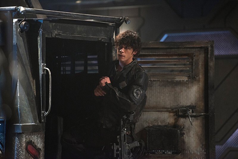 TheCW_The100's tweet photo. Promotional photos for 3x06 
" Bitter Harvest " #the100 
Who cannot wait for it ? https://t.co/l745TY7oJ0