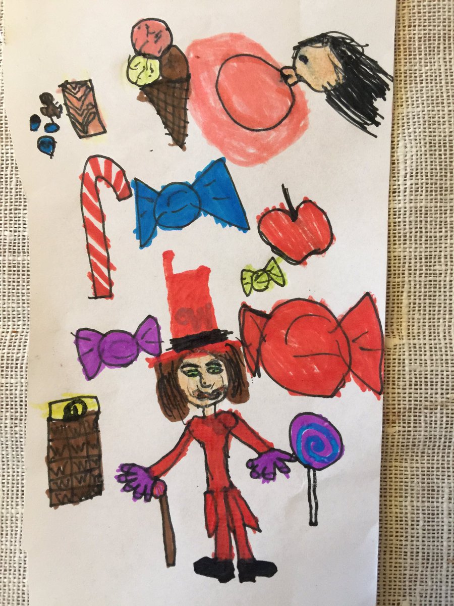 NinaIgnatius's tweet photo. @HollyBranson @virgingalactic Happy Birthday Etta! From #Beibamboo My daughter sends you a picture of #WillyWonka https://t.co/lYHAOky0Du