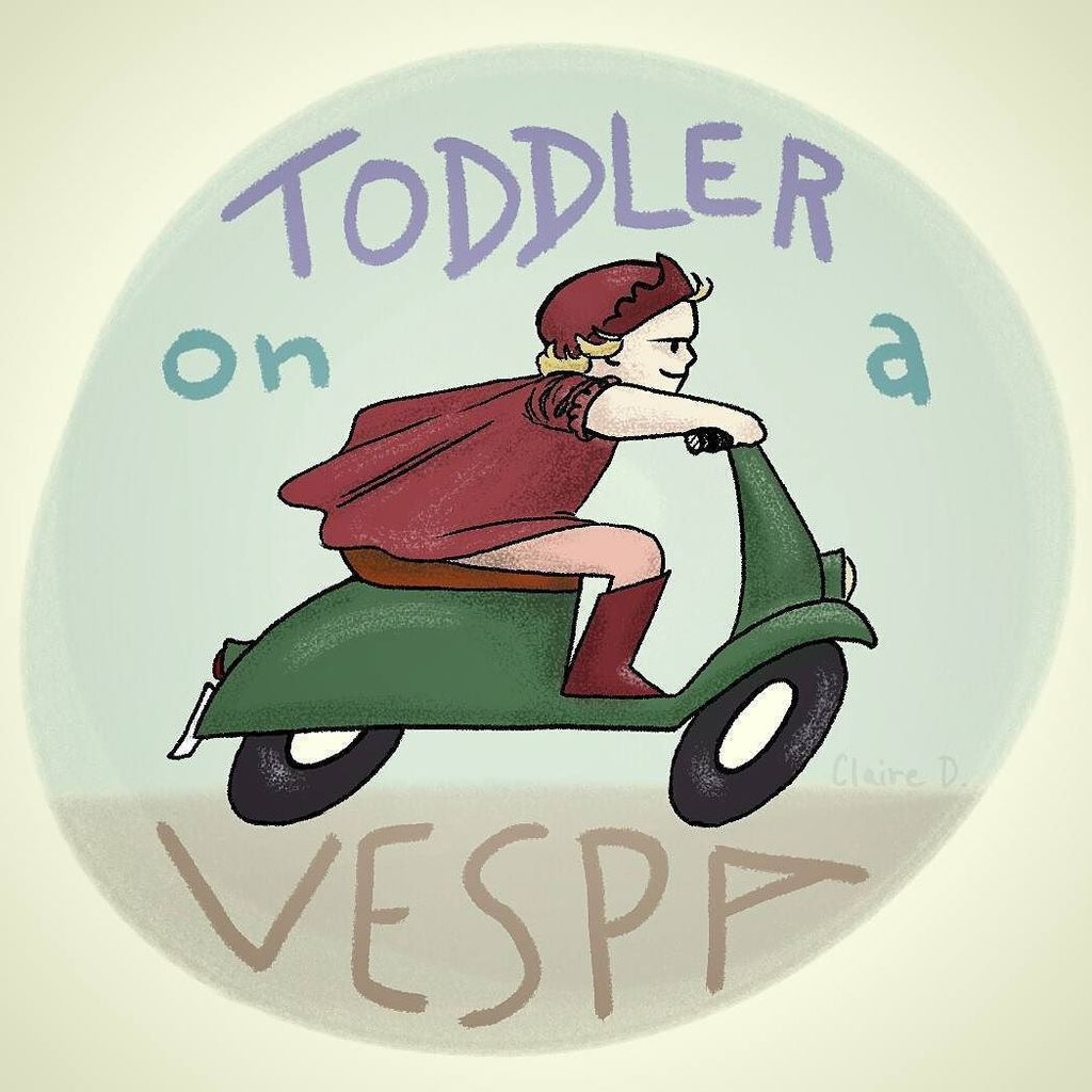 artfularmadillo's tweet image. Sounds like a neat production company or something. #vespa #totallysafe #art