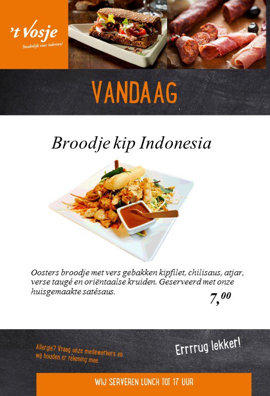 Ons #nieuwe broodje van de week brengt je in de #oosterse #sferen!