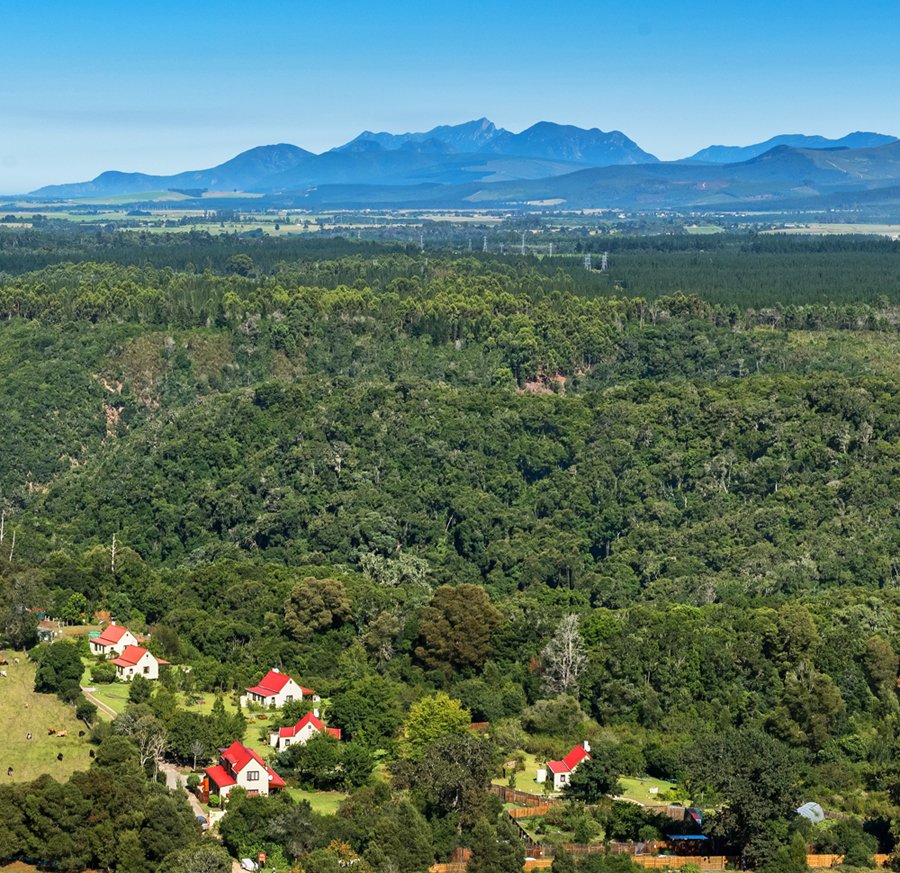 Stunning aerial shot of Forest Edge #knysna by Christopher van Zyl - thank you!