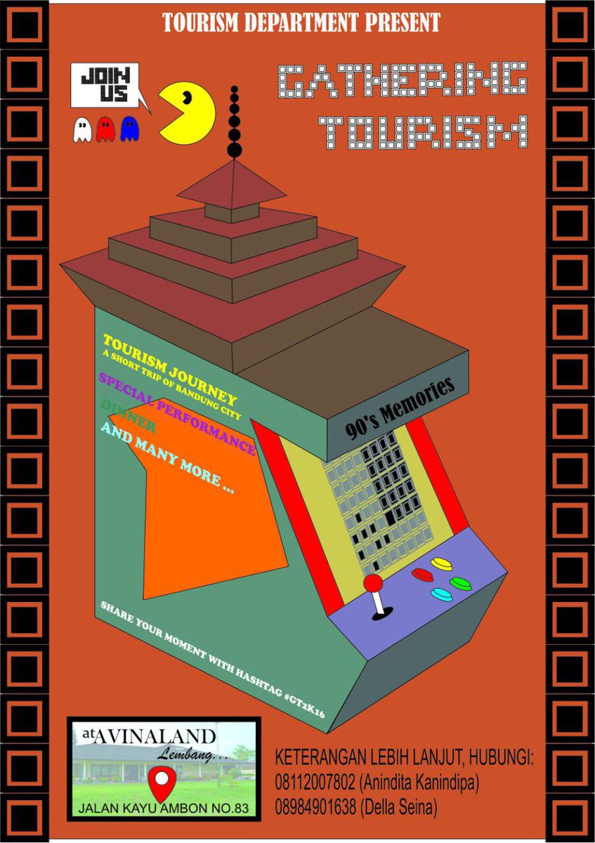 Annual event of tourism management "Gathering Tourism 2016" don't miss it guys!!!😊