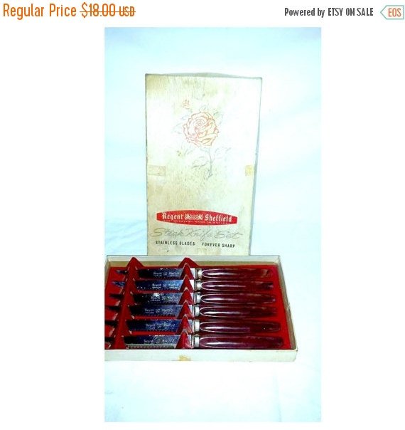 Junk Yard Blonde On Twitter Regent Sheffield Steak Knife Set