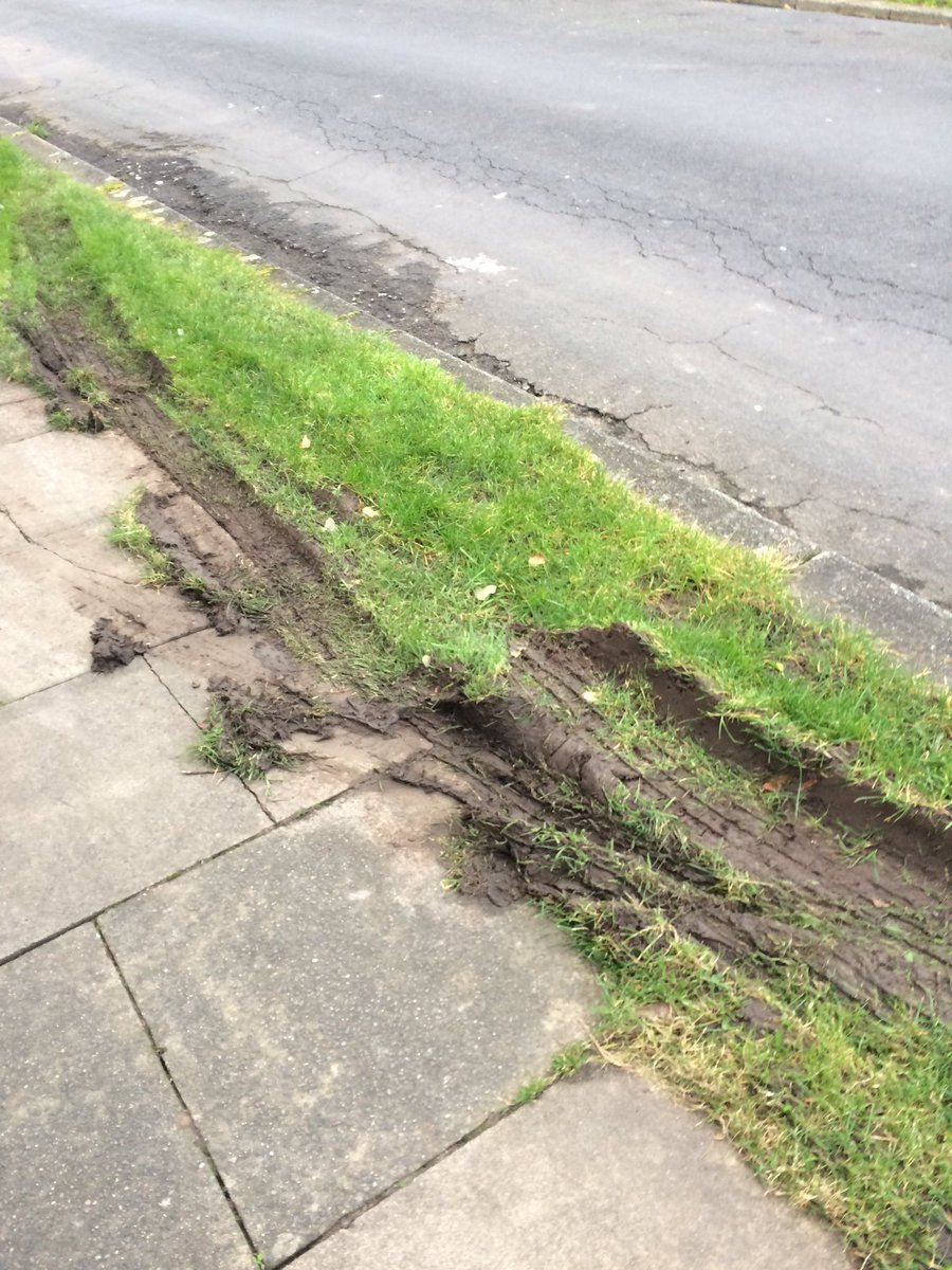 SouthendCityC's tweet photo. Come on #Southend have pride in our town.Stay off the grass verges &amp; ensure your rubbish doesn't end up like this! https://t.co/9zpIPO6J6b