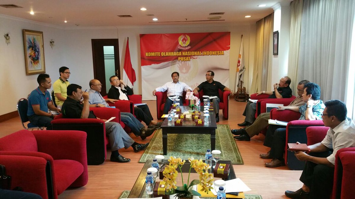 TimTransisi9's tweet photo. Rapat koordinasi untuk pelaksanaan Pra PON di jawa barat di gedung @koni pusat cc @KEMENPORA_RI https://t.co/b72N9C8SUz