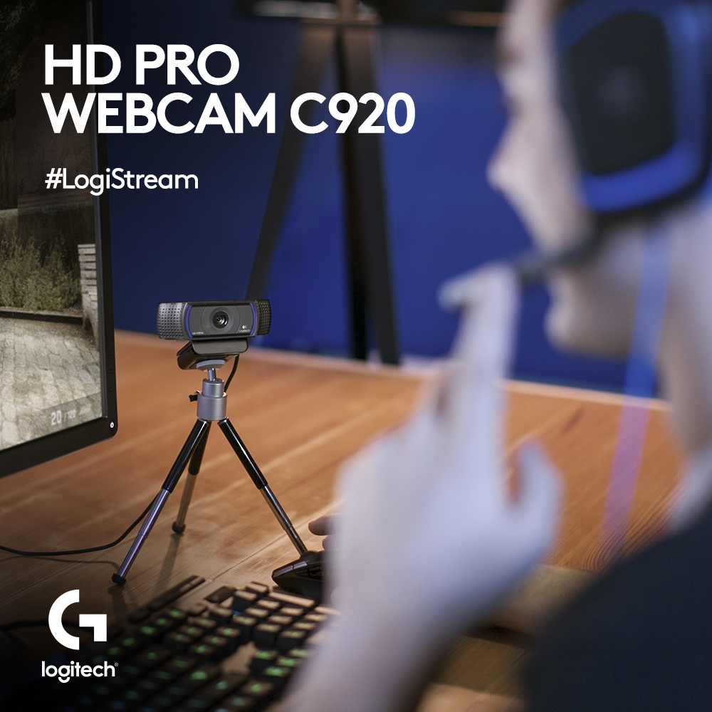 LogitechG_ES's tweet photo. ¿Te gustaría ganar una HD Pro Webcam C920? 

Participa aquí: https://t.co/GJjdkZdwBO

#LogiStream https://t.co/fg9rrxfGS5