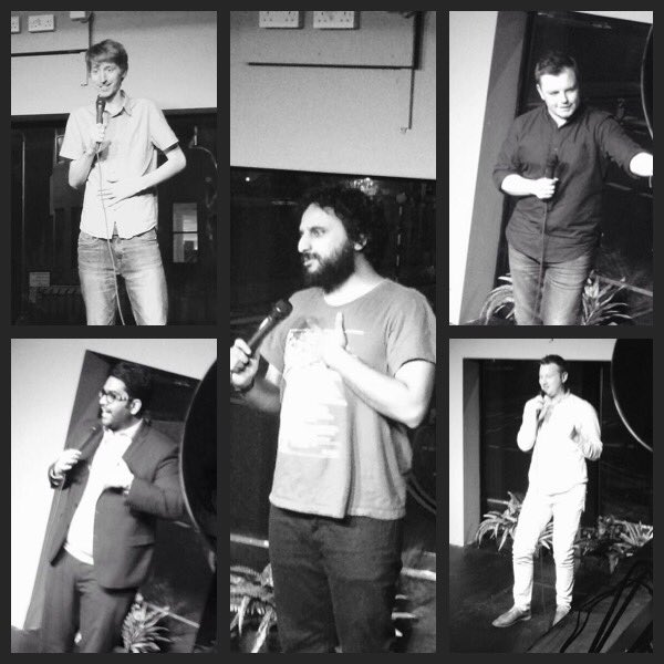 TuesTakeover's tweet photo. A wonderful evening at @thelibrarybarKT last night! We will be back in #kingston on March 21st! #comedy #standup https://t.co/P2sahGRjRY