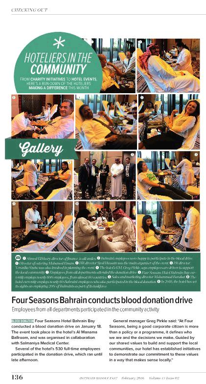 FSBahrain's tweet image. Help those in need! #FSValues #FSPeople Thank you @HotelierME for the support!

bit.ly/1TChQGL