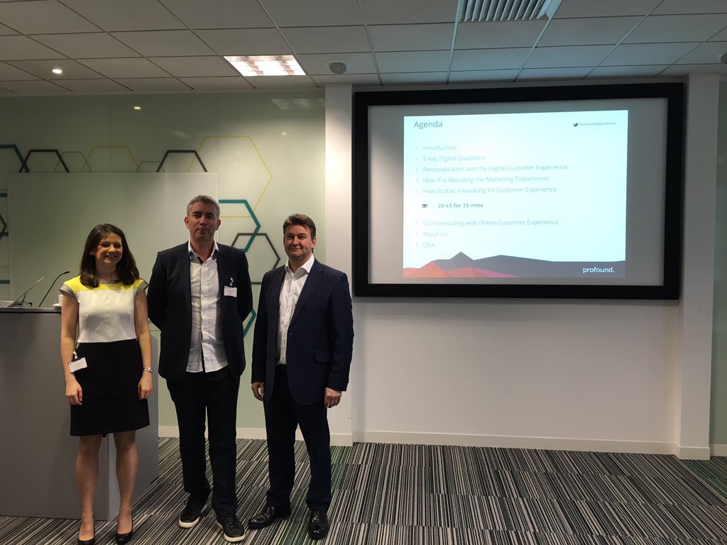 profoundworks's tweet photo. The wait is over, our #profoundDigitalImpact Event begins... https://t.co/SfLJgdk6z9