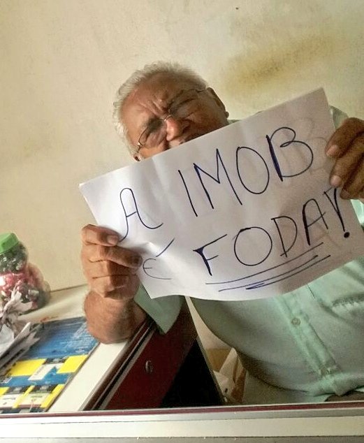IMOBCrazy's tweet photo. Kkk Eu concordo "Seu Zé" ❤ IMOB É PHODA🔥🔥 SÓ VEM https://t.co/QdxJlcNri6