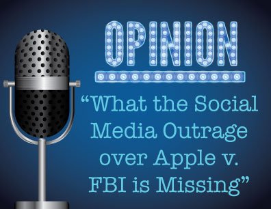 OrionTechnology's tweet image. What the #SocialMedia outrage over #ApplevFBI is Missing. #encryptiondebate bit.ly/1TwKrfk