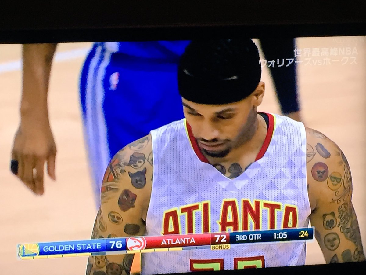 飛永翼 ラバーガール Na Twitterze Nba ホークスのマイク スコット選手のタトゥーかわいい T Co K06ymu7enb 飛永翼 ラバーガール Na Twitterze Nba ホークスのマイク スコット選手のタトゥーかわいい T Co K06ymu7enb