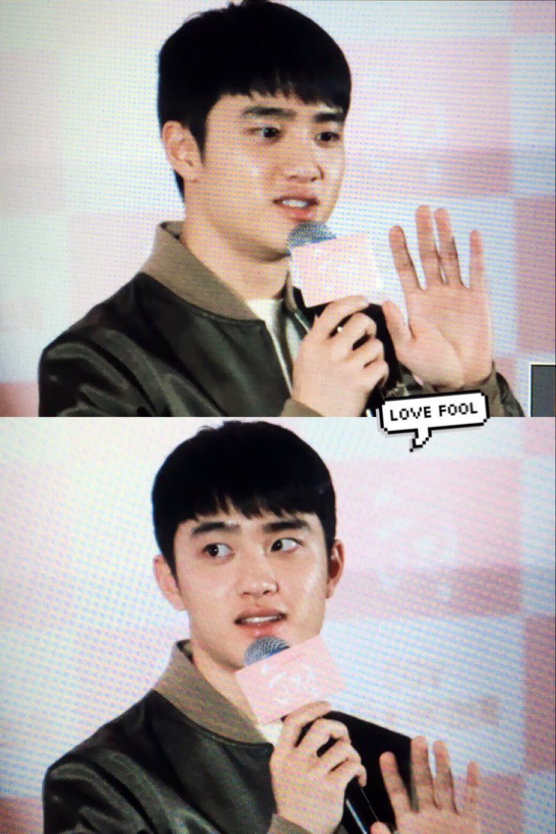 160223 나이를 까꾸로 먹는거 같은데!!!! 경수 몇살이니??? 5살?!?!?! #경수 #순정