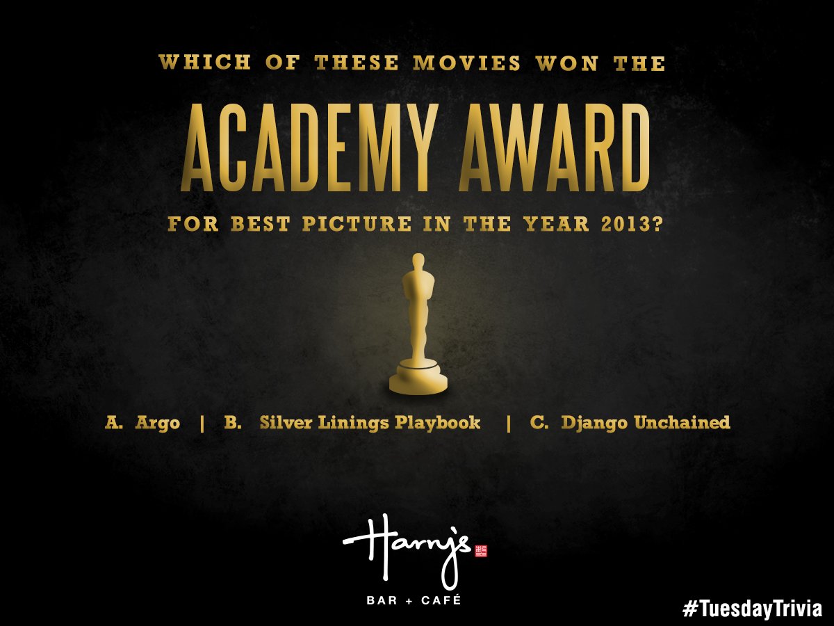 harrys_india's tweet photo. The #OscarFever has hit us! Answer this #TuesdayTrivia question and win exciting Harry's vouchers! https://t.co/snZKRs6fLX