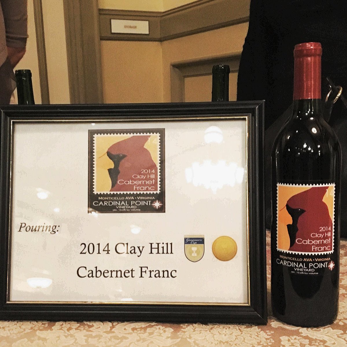 2016 Governor's case winner! #vawine