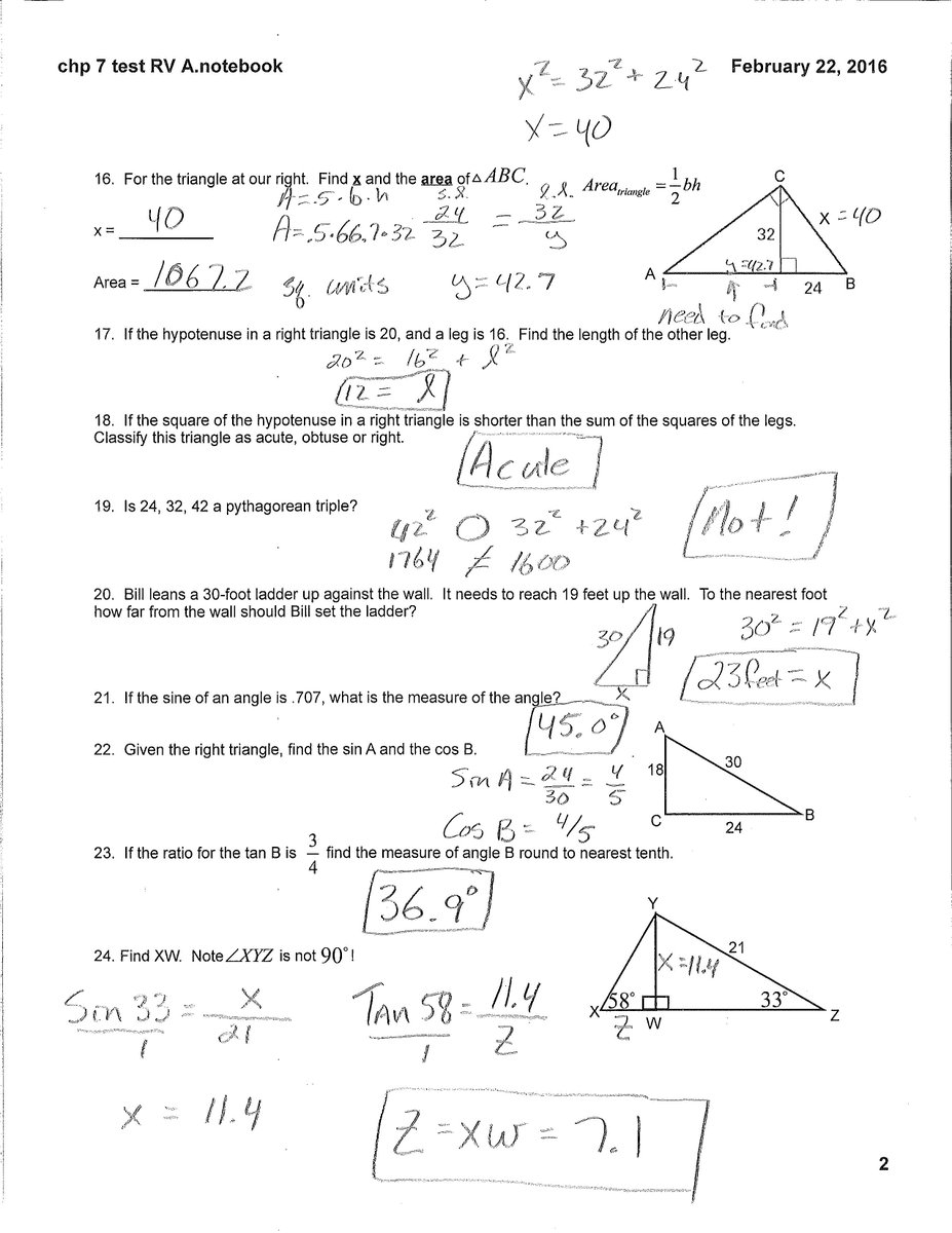 EVHSmath's tweet image. Review A key is here! #testThursday