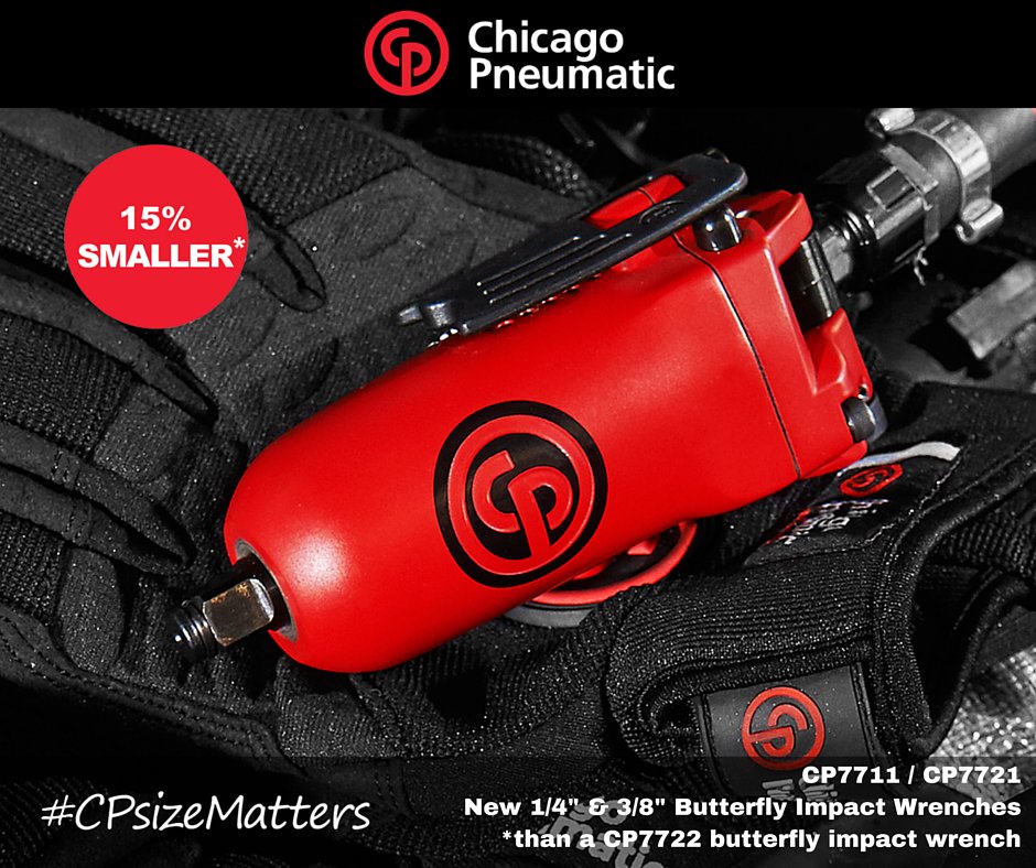 CP_PowerTools's tweet photo. Light Weight Ultra-Compact Butterfly #ImpactWrench CP7711/21 #CPsizeMatters https://t.co/wWNE6BIrv2 https://t.co/qOsbUJmKfy