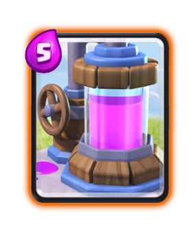 The Elixir Collector is in fashion right now- worn by over 36% of top players' decks!
