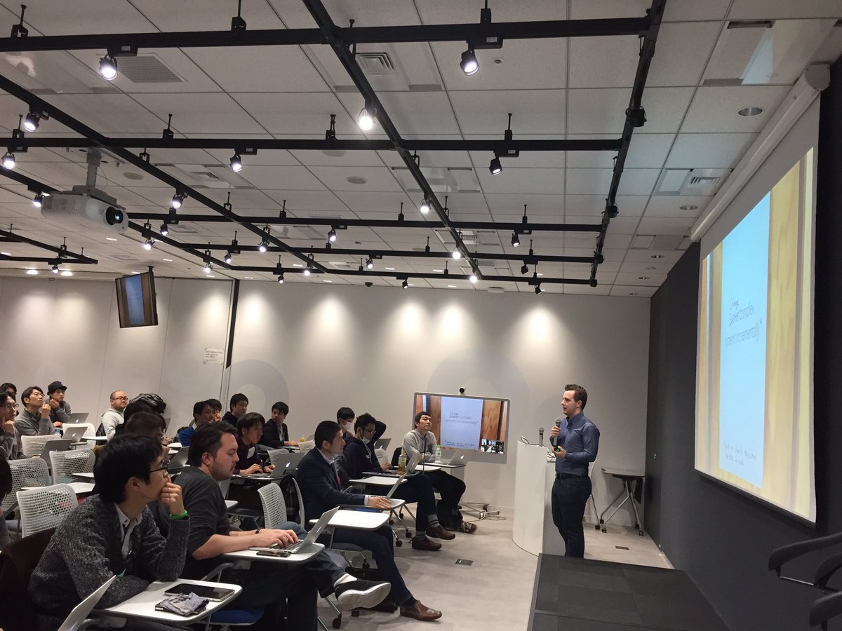 ama_ch's tweet image. 始まりました。 #reactjs_meetup
