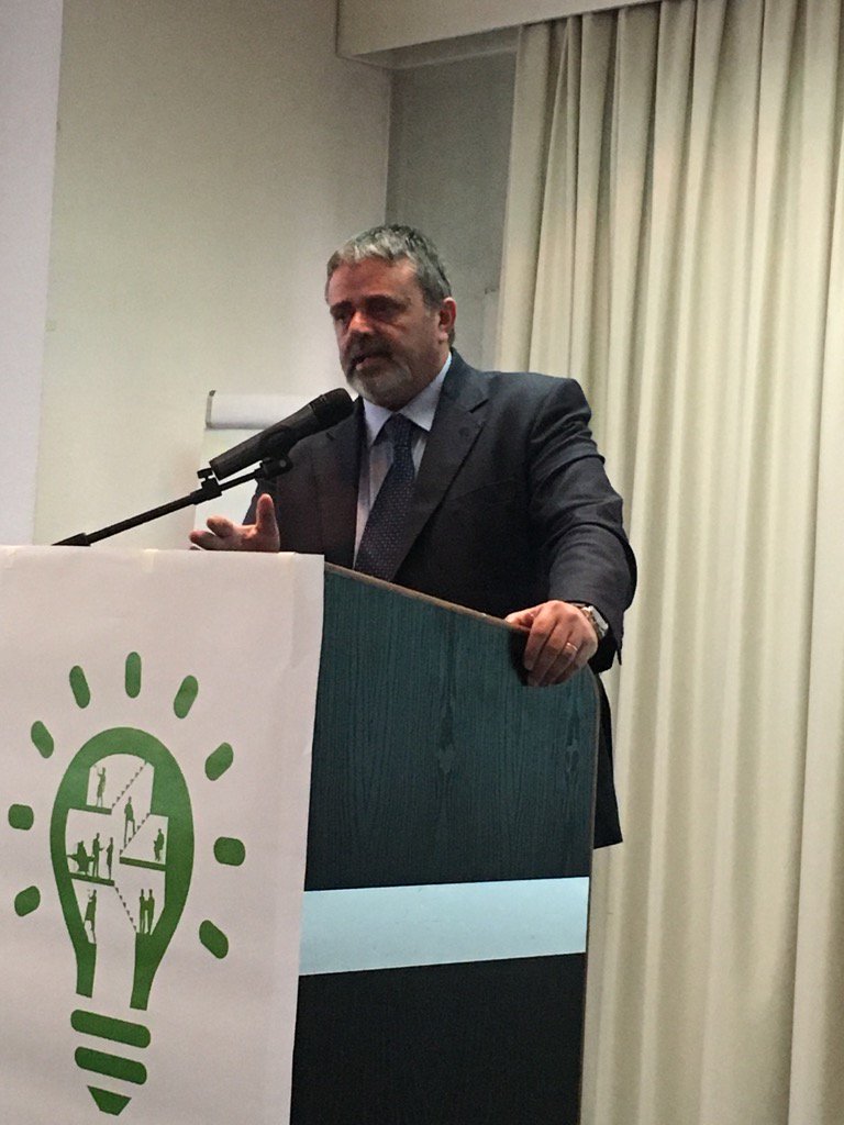 ugl_terziario's tweet photo. "Il sindacato deve difendere il lavoro insieme ai diritti" Francesco Capone segretario @UGLNazionale #ebgen https://t.co/UiIimoKati