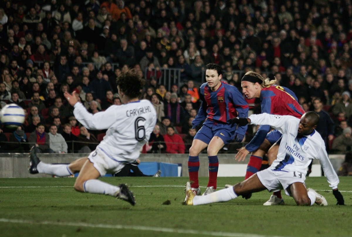 Uefa Champions League Onthisday In 05 Maxi Lopez Samuel Eto O Scored As Barcelona Beat Chelsea 2 1 In The Round Of 16 Ucl T Co U8mfyfccnf
