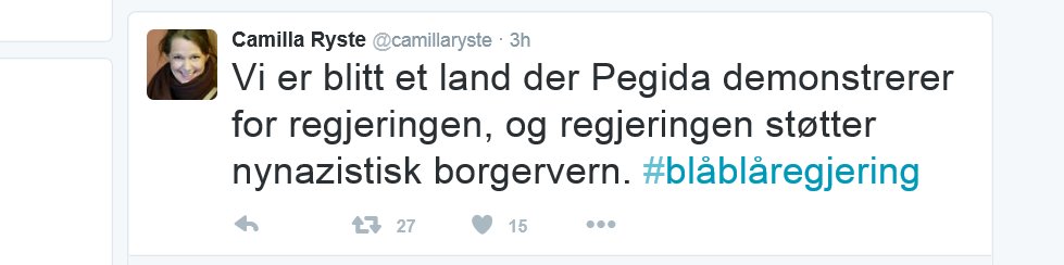 Vi har blitt et land der dette er nivået på argumentasjonen til kommunikasjonssjefen i d største opposisjonspartiet