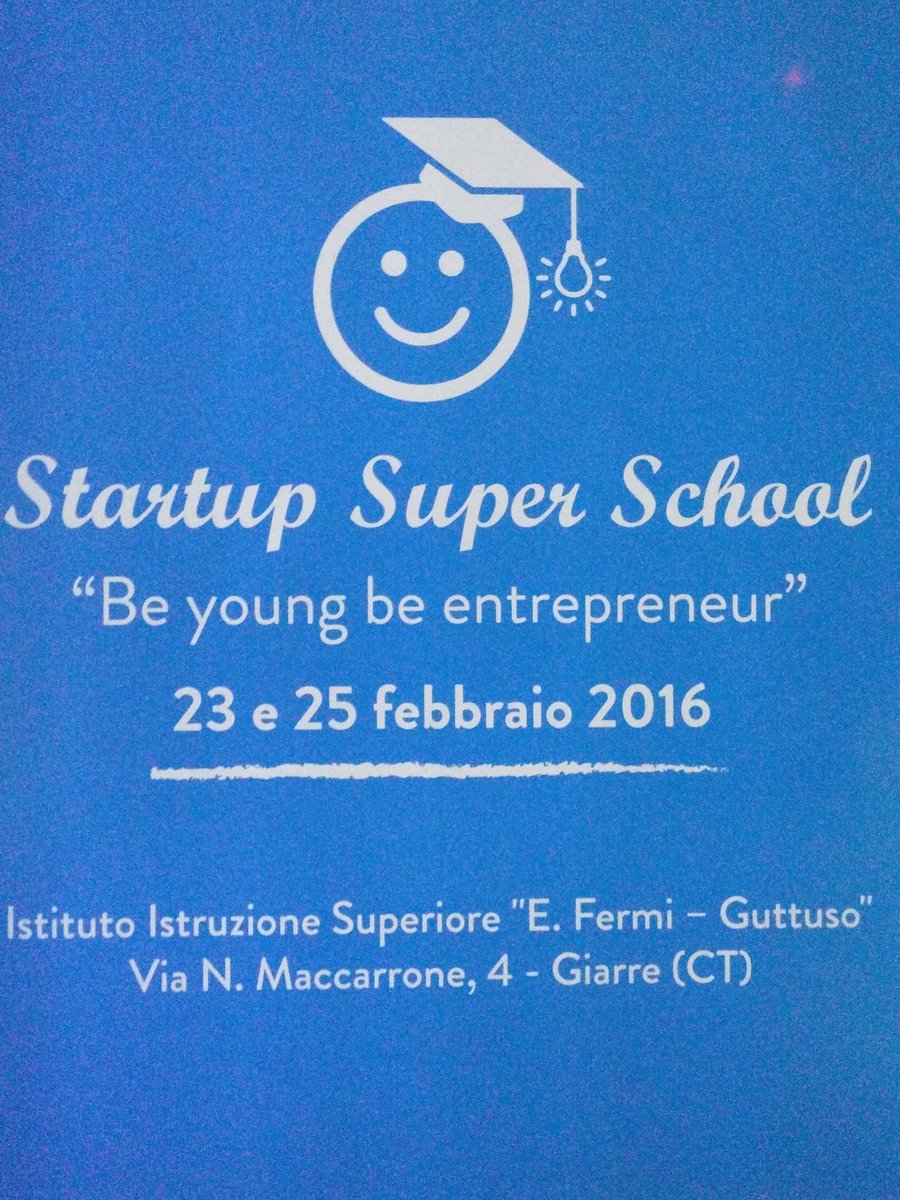 meishinetwork's tweet photo. Ecco uno di quegli eventi che fa sempre bene: #Startup #SuperSchool porta la cultura dell'impresa a #scuola! 23 e 25 https://t.co/s4pfA0LnzC