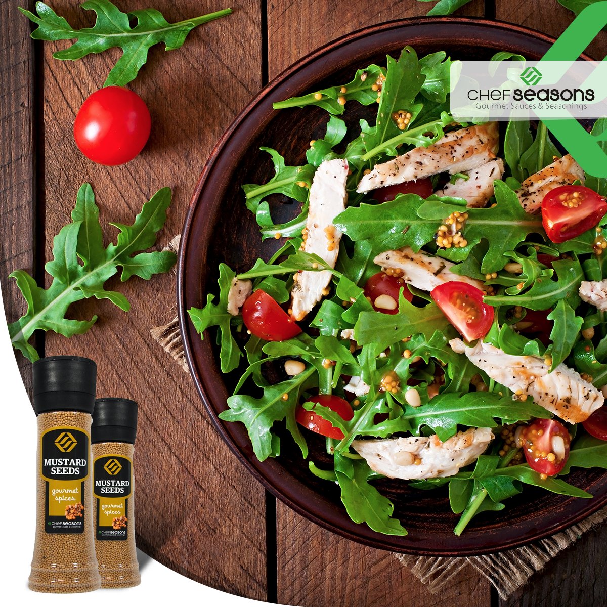 Harika bir salata sosu için hardal tohumu ve zeytinyağını salatalarına ilave et, lezzete inanamayacaksın.🌱👌