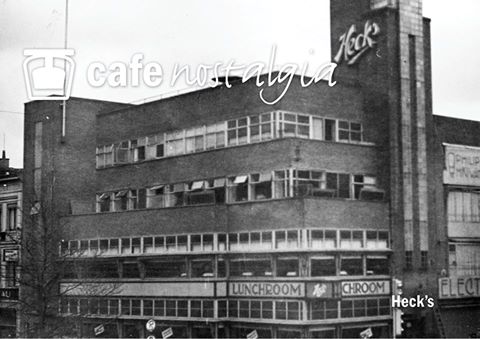 Ken je lunchroom Heck's nog?(Oudegr/Potterstr) Kees Visser schrijft iedere krant over 'Café nostalgia' #zowasutrecht