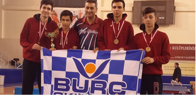 burcokullari's tweet photo. MASA TENİSİ’NİN TÜRKİYE ŞAMPİYONU BURÇ VURAL OLDU https://t.co/3RvPKdvBmh