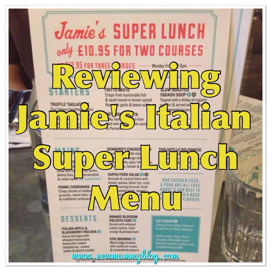 NewMummyBlog's tweet image. Super Lunch at Jamie's Italian 
 wp.me/p6sfNp-qX
Linked to #abitofeverything @MrsGrohl4 @AgentSpitback