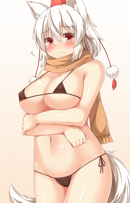 マイクロビキニ椛描きました 