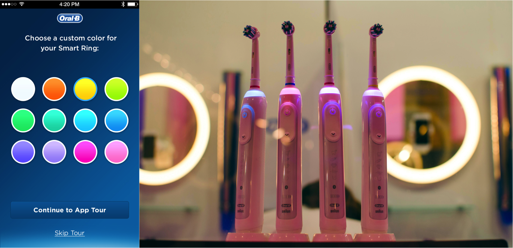 Elk jaar Afleiden Gewond raken Oral-B on Twitter: "Mood lighting for your mouth. That's #oralbgenius.  #MWC16 https://t.co/C2HN0KQEXA" / Twitter