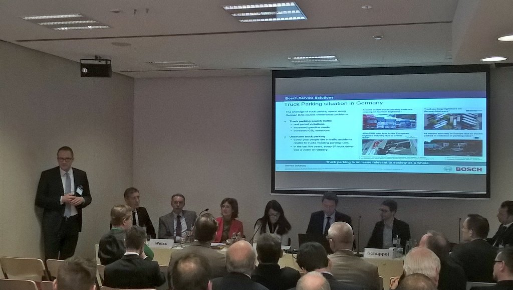 Dpolg Berlin On Twitter Jan Philipp Weers Bosch Sicherheitssysteme Referiert Uber Die Bosch Secure Truck Parking App Boschsi Epk2016 Https T Co O6oegyekxf