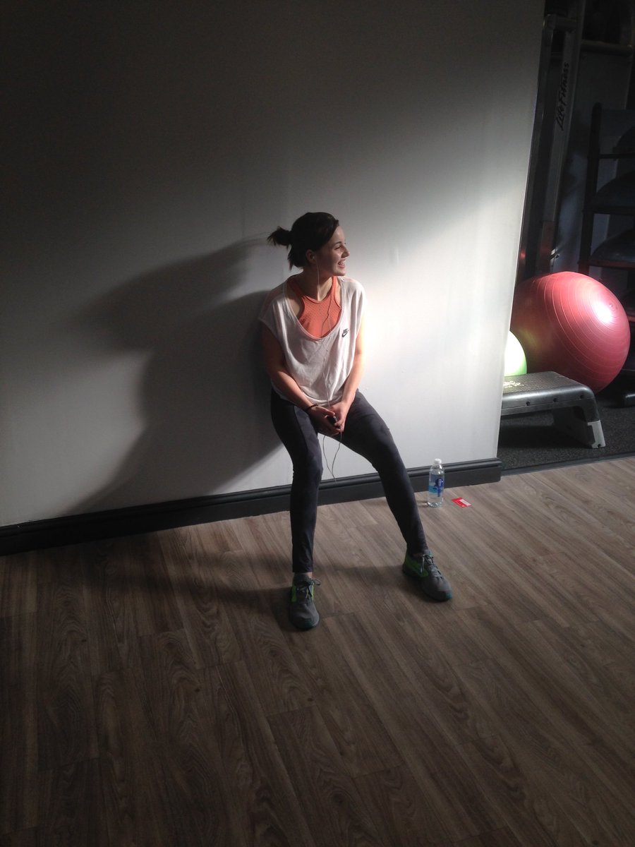 BetterMereGreen's tweet photo. Our #SquatOff wall sit challenge continues all week
Sarah leads with an amazing 11.21! @FitnessFirstUK https://t.co/K5i59mqt6X