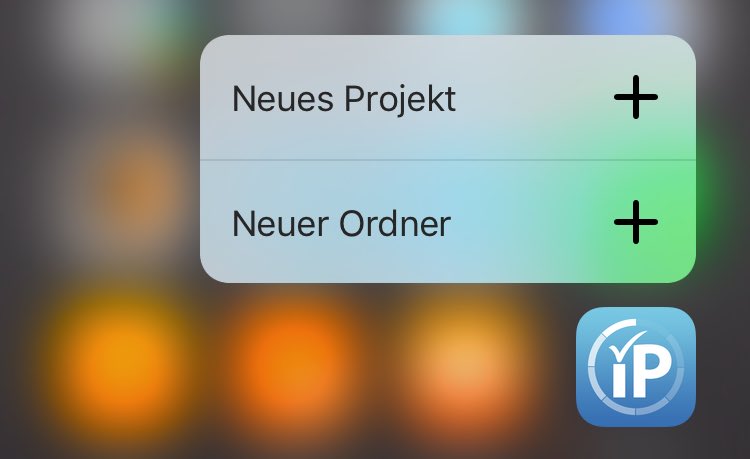 iProgressApp's tweet image. The new Version of our #Taskmanagement tool #iProgress comes with ForceTouch!