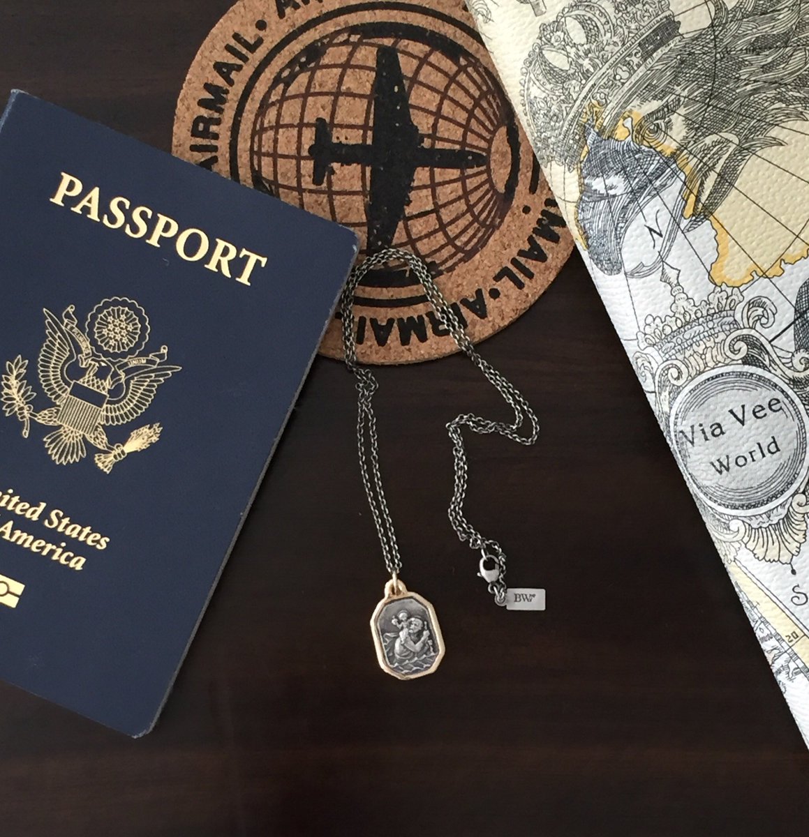 BrotherWolfusa's tweet photo. St. Christopher, the patron saint of travelers, is ready for the trip of your lifetime. #BrotherWolf #StChristopher https://t.co/tJ9osBWOG5