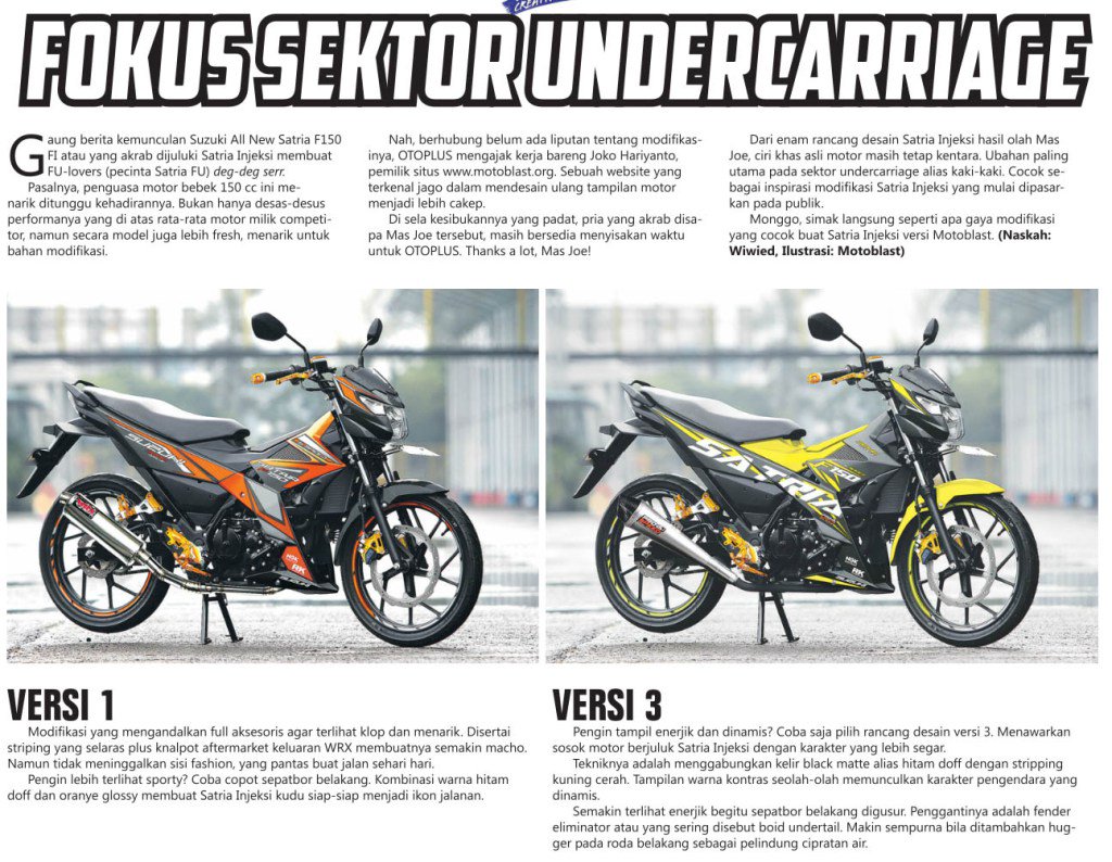 Modifikasi Motor Otoplus Modifikasimania