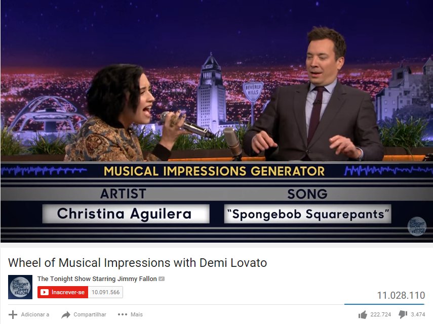 mutiraodd's tweet photo. o video da participação de Demi no programa do Jimmy Fallon bateu 11M de views em 3 dias.
#StoneColdVideoTODAY https://t.co/O5Xck7nd9Q