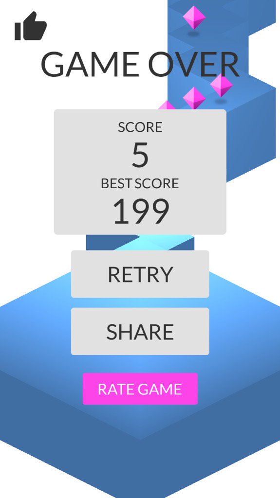 OMG! I made 5 zigzags playing #ZigZag itunes.apple.com/app/id951364656