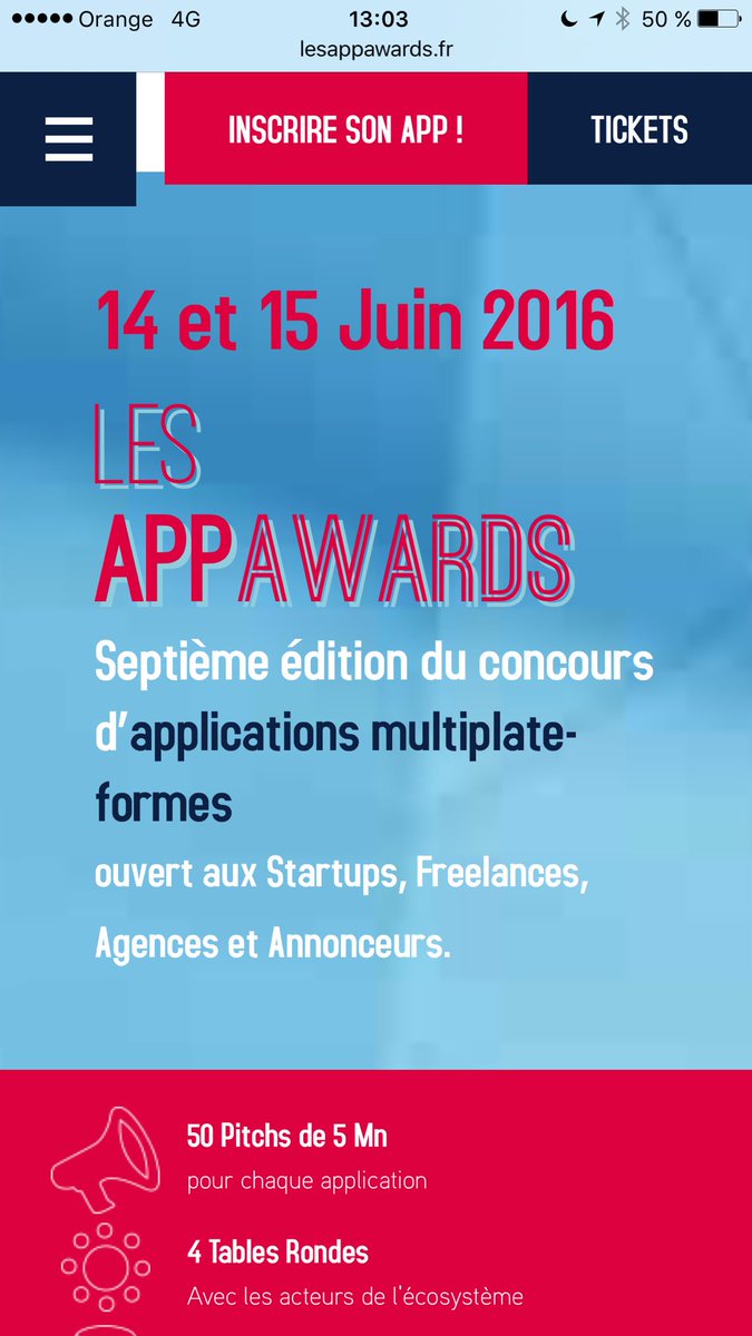 lesappawards's tweet image. Go - Inscription ouverte pour #lesappawards  #app #startup #MobileFirst lesappawards.fr #MWC16