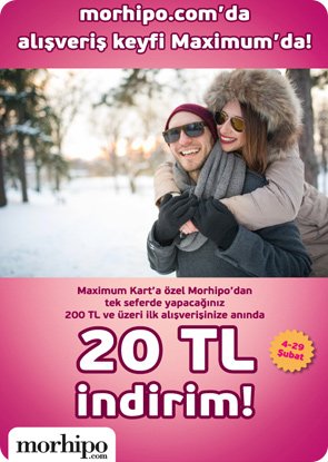 Morhipo 20 TL İndirim Kampanyası - yc.tc/1m1W8 <a href="/yakincevre/">YakınÇevre</a>