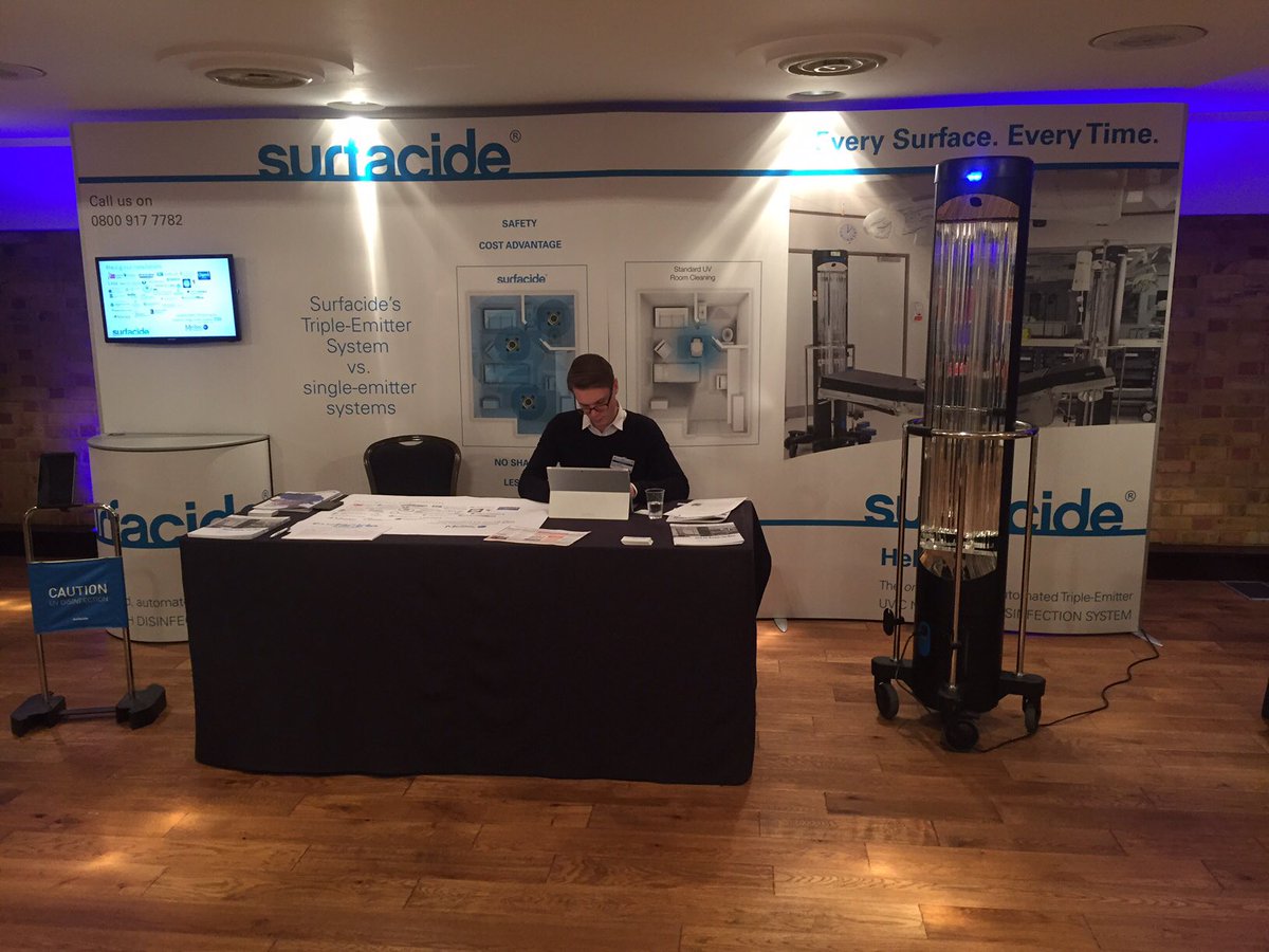 PreventionTips's tweet photo. @SurfacideUK at the UK Infection Prevention &amp; Control 2016 Conference  #IPC2016 @KnowlexUK https://t.co/3PchGc5HFF