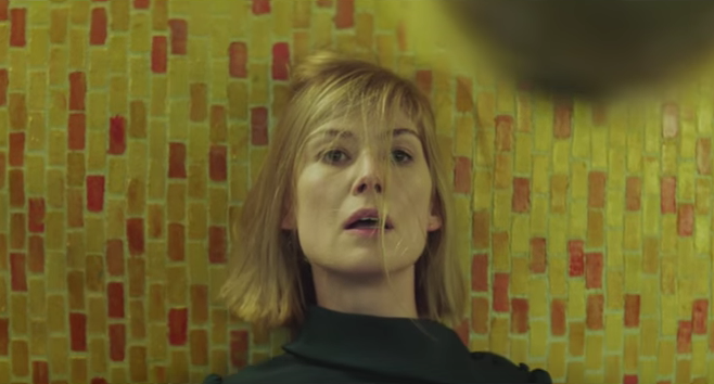 pitchfork's tweet photo. Watch Massive Attack and @Youngfathers' "Voodoo in My Blood" video, starring Rosamund Pike https://t.co/fJJPakPmuX https://t.co/LWboPIdu0i