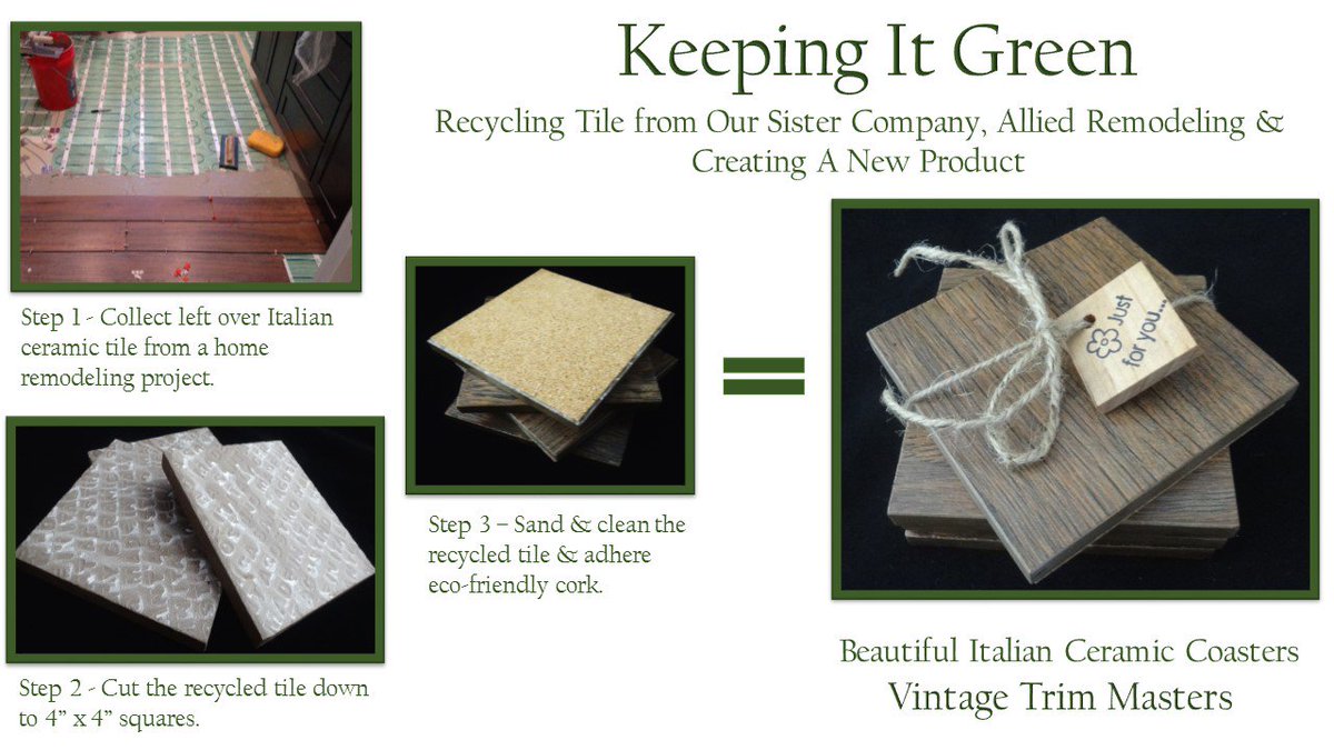 VTMasters's tweet photo. Keeping It Green @ Vintage Trim @VTMasters #green #greenliving , #recycle https://t.co/g4EqVulznd