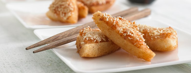Restoin_UK's tweet photo. We've had our avocado toast...now it's time for something a little naughtier...sesame prawn toast! #NationalToastDay https://t.co/055IEQFdlb