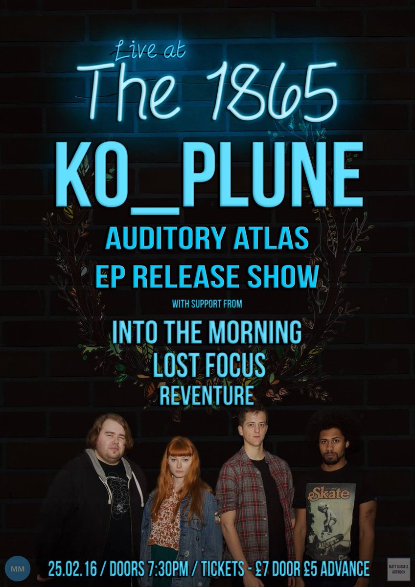 MirrormanAgency's tweet photo. 2 days to go! Adv tix are £5: https://t.co/CKFsuGH2fC (or from @Ko_Plune @_ITM_OFFICIAL_ @LostFocus_Band @Reventure) https://t.co/PWVSh6Wbjr