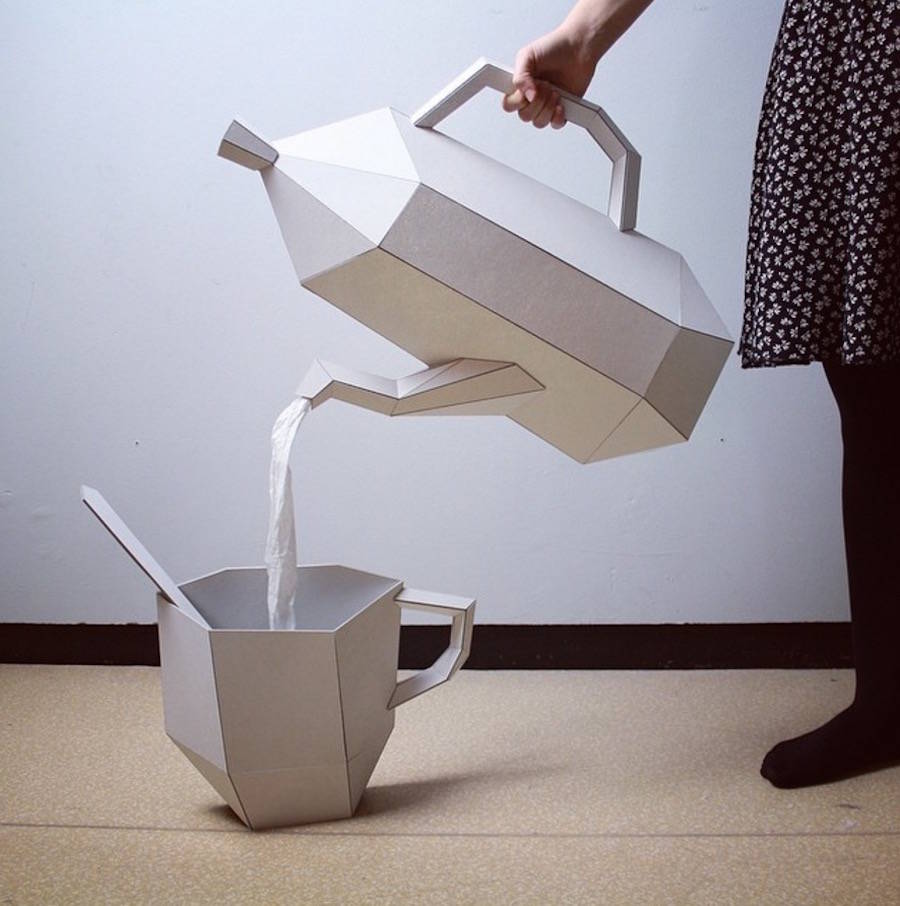 fubiz's tweet photo. Story Objects made with Wood and Cotton https://t.co/THg9oa4j0R https://t.co/JL4wWJeTMR