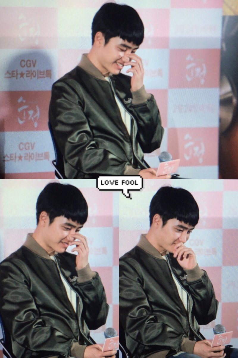 160223 수중씬 끝나면 소현배우 부터 물위로 올려보냈다구ㅜㅜ 감독님이 에피 말하니까 부끄러워하는 경수배우님✨ 경수 좋아해서 너무 행복해❤️ #경수 #순정